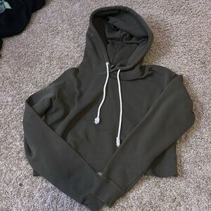 Womens
Wild Fable Olive Cropped Soft Hoodie Small